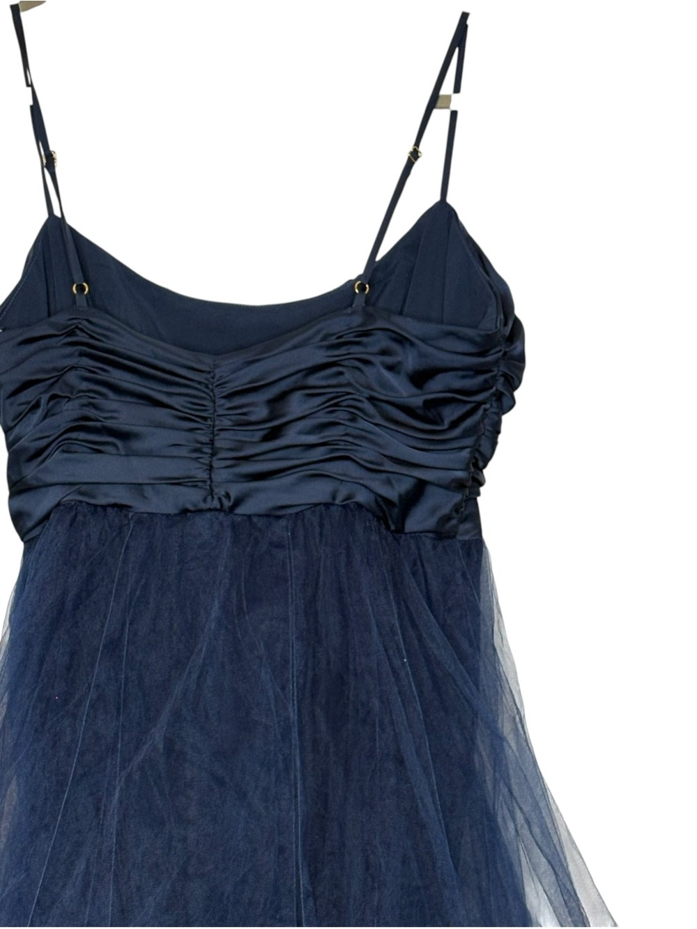 Hutch Blue Tulle Toni Barre Tiered Maxi Gown | 12 - Picture 7 of 10